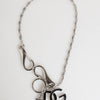 Dolce & Gabbana Silver DG Logo Key Holder Keychain Bag Charm Keyring