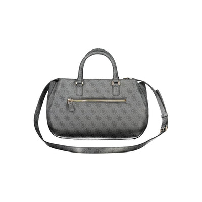 Guess Jeans Nero Poliuretano Women Handbag