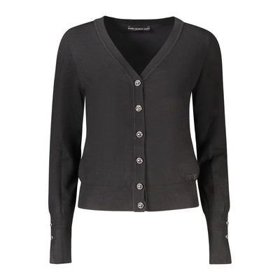 Guess Jeans "Nero Viscosa Donna Cardigan"