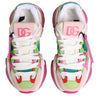 Dolce & Gabbana Multicolor Leather Airmaster Low Top Sneaker Shoes