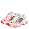 Dolce & Gabbana Multicolor Leather Airmaster Low Top Sneaker Shoes