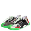 Dolce & Gabbana Multicor DG Logo Leopard Cherry Sneaker Shoes