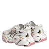 Dolce & Gabbana Multicolor Hand Painted DAYMASTER Sneaker Shoes