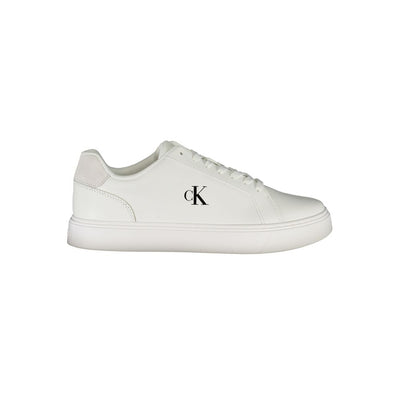 Calvin Klein Bianco Polyurethane Men Sneaker