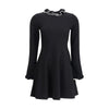 Valentino Black Viscose Casual Dress