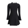 Valentino Black Viscose Casual Dress