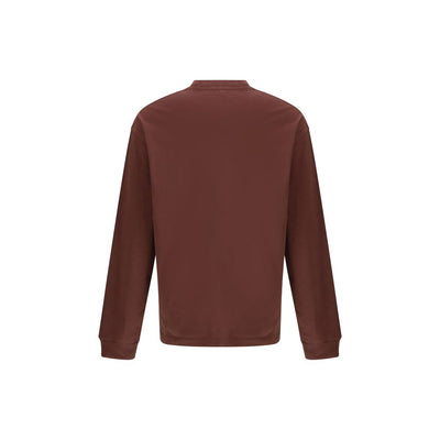 Agolde Bordeaux Cotton Long Sleeve T-Shirt