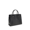 Michael Kors Black Calf Leather Bos Taurus Shoulder Bag