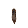 Dolce & Gabbana Brown Goatskin Ballet Flats