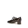 Carel Paris Multicolor Calf Leather Bos Taurus Platform Pumps