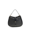 Etro Black Calf Leather Bos Taurus Shoulder Bag