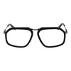 Ermenegildo Zegna Black Metal Glasses (Frames)