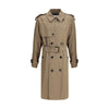 Burberry Beige Cotton Trench Coat