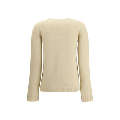 Valentino Cream Fleece Wool Sweatshirt