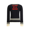 Valentino Multicolor Fleece Wool Sweatshirt