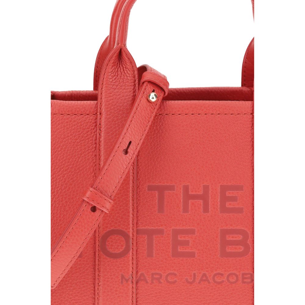 Marc Jacobs Handtasche aus rotem Kalbsleder mit Bos-Taurus-Motiv