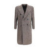 Dolce & Gabbana Gray Fleece Wool Coat