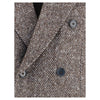Dolce & Gabbana Gray Fleece Wool Coat