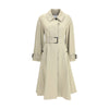 Burberry Beige Cotton Coat