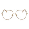 Max Mara Beige Metal Glasses (Frames)