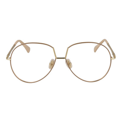 Max Mara Beige Metal Glasses (Frames)