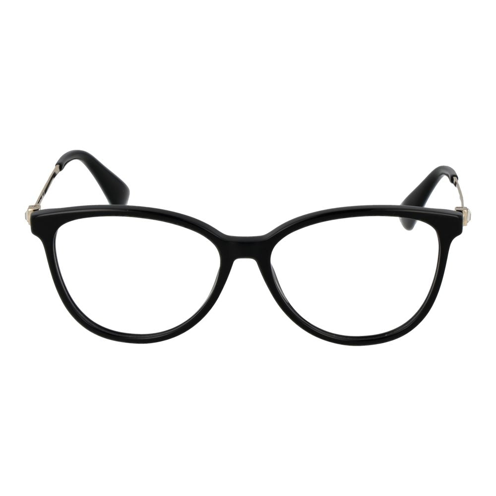 Max Mara Brille aus schwarzem Acetat (Gestell)
