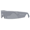 Lozza Gray Metal Sunglasses
