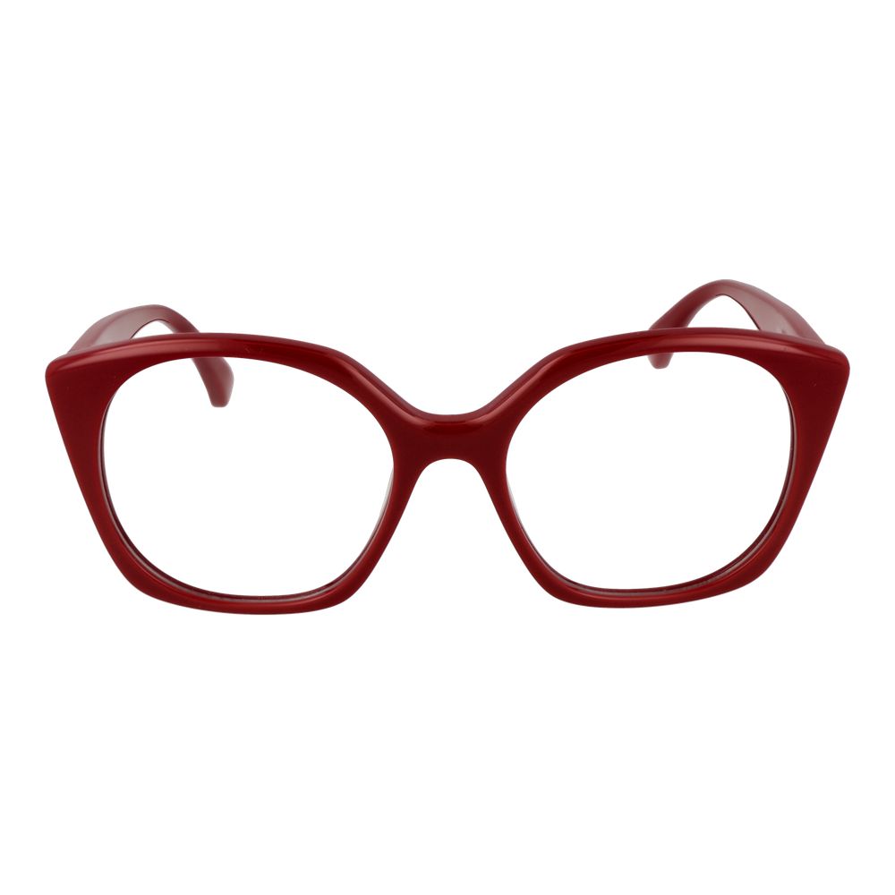 Max Mara rote Kunststoffbrille (Gestell)