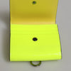 Dolce & Gabbana Yellow Green Bifold DG Logo Neck Strap Cardholder Wallet