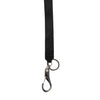 Dolce & Gabbana Black Silver Nylon DG Crown Men's Holder Keychain Keyring