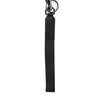 Dolce & Gabbana Black Blue DG Logo Polyester Brass Holder Keychain Keyring