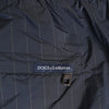 Dolce & Gabbana Navy Blue Polyester Nylon Pinstripe Men's Swimwear