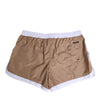 Dolce & Gabbana Brown White Polyester Re-Edition Shorts Swimwear