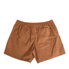 Dolce & Gabbana Brown Cotton Boxer Waistband Short Swimwear