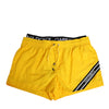 Dolce & Gabbana Yellow Drawstring Beachwear Men Shorts Swimwear