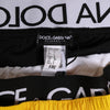 Dolce & Gabbana Yellow Drawstring Beachwear Men Shorts Swimwear