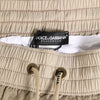 Dolce & Gabbana Beige Nylon Beachwear Men Boxer Short Swimwear