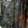 Dolce & Gabbana Multicolor Silk Jungle Print Women Maxi Dress