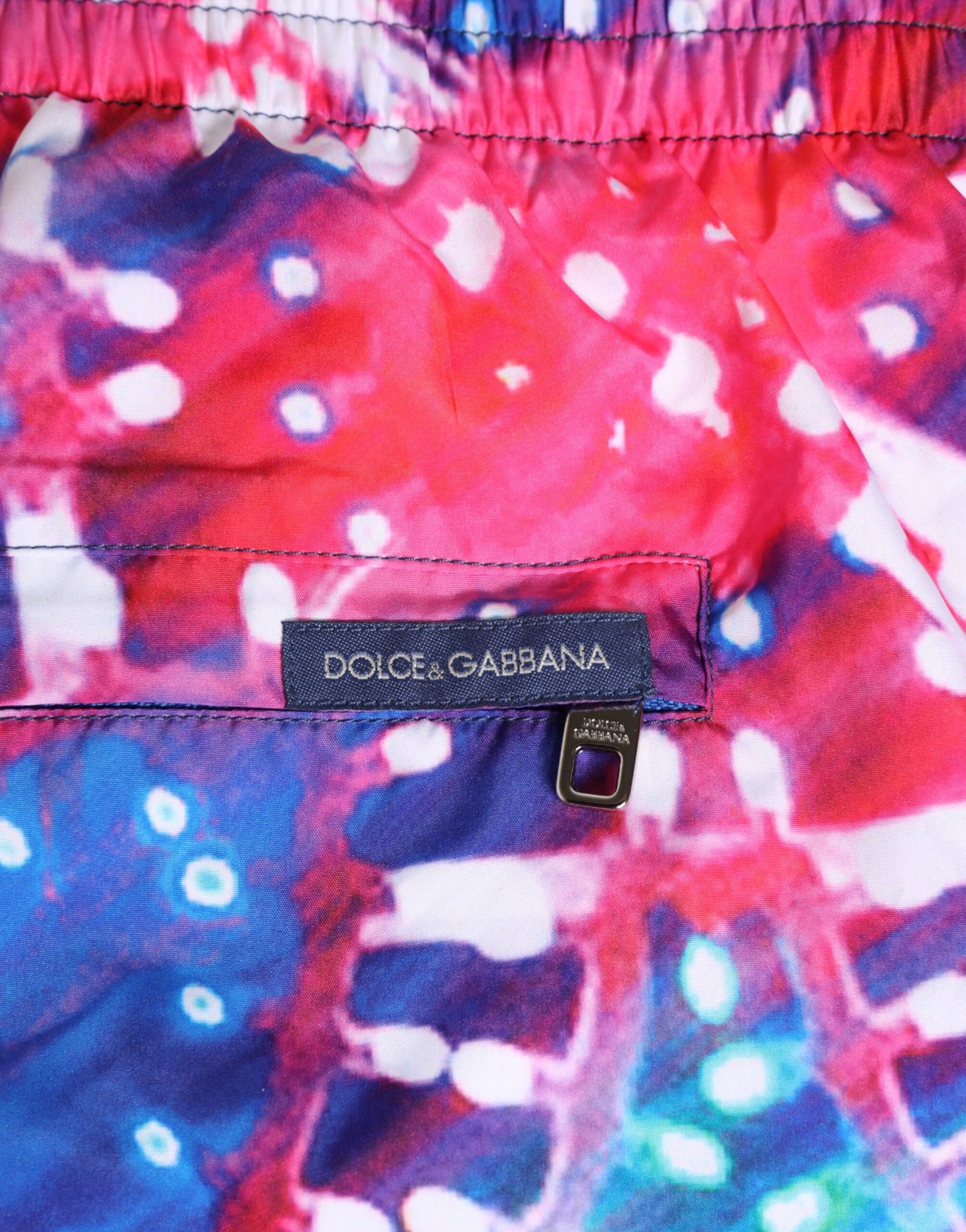 Dolce & Gabbana Multicolor Neon Print Polyester Shorts Swimwear