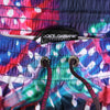 Dolce & Gabbana Multicolor Neon Print Polyester Shorts Swimwear