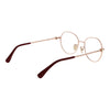 Max Mara Brille aus rotem Metall (Gestell)