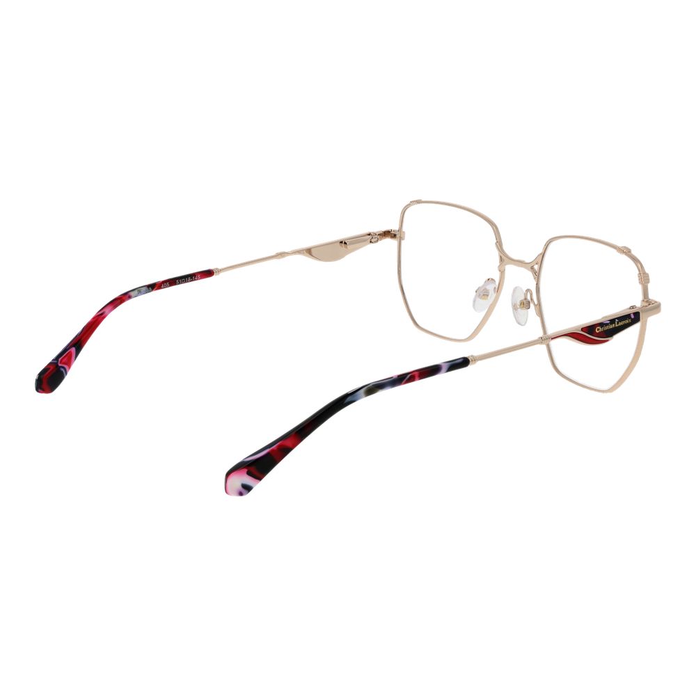 Christian Lacroix Brille aus lila Metall (Gestell)
