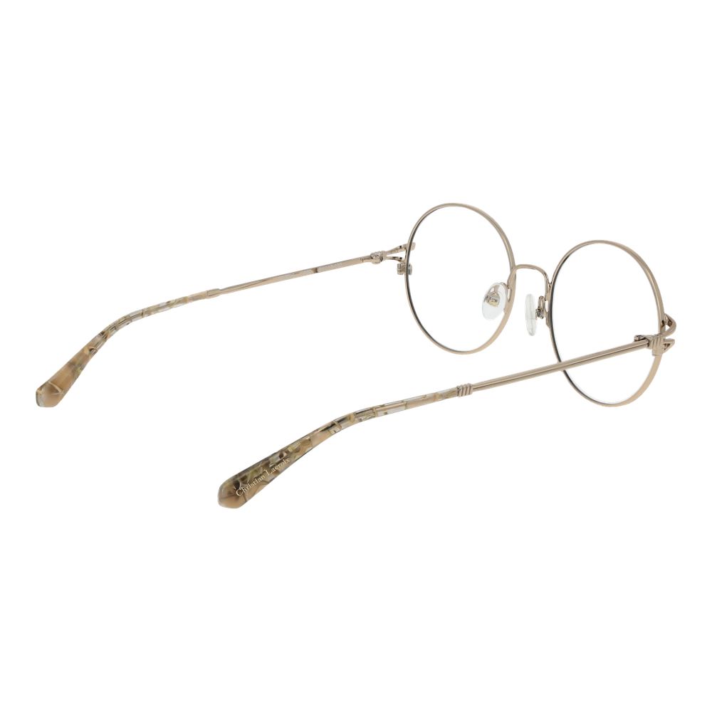 Christian Lacroix Beige Metallbrille (Gestell)