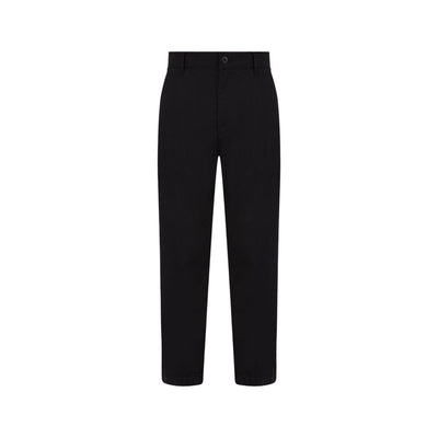 Calvin Klein Jeans Black Recycled Cotton Chino Pants
