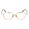 Max Mara Rose Gold Metal Glasses (Frames)