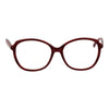 Max Mara Burgundy Plastic Glasses (Frames)