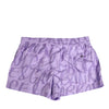 Dolce & Gabbana Purple DG Logo Print Nylon Men Shorts Swimwear