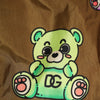 Dolce & Gabbana Brown Multicolor Teddy Bear Men Shorts Swimwear