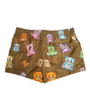 Dolce & Gabbana Brown Multicolor Teddy Bear Men Shorts Swimwear