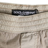 Dolce & Gabbana Beige Nylon Beachwear Men Boxer Short Swimwear